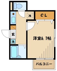 タウンフィールドIIAの物件間取画像